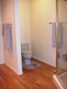 Isolated Commode Area